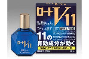 Eye Drops ROHTO V11 - 13 ml, 11 active elements to protect your eyes. BEST SELLER!